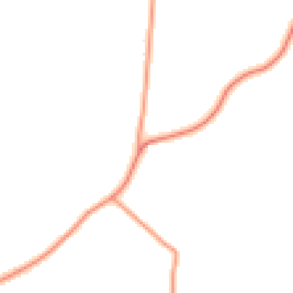 Daytime road noise heatmap for WR7 4AQ