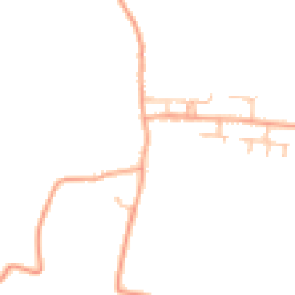 Daytime road noise heatmap for WR7 4AX
