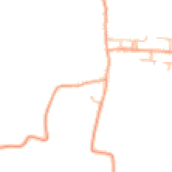 Daytime road noise heatmap for WR7 4AY