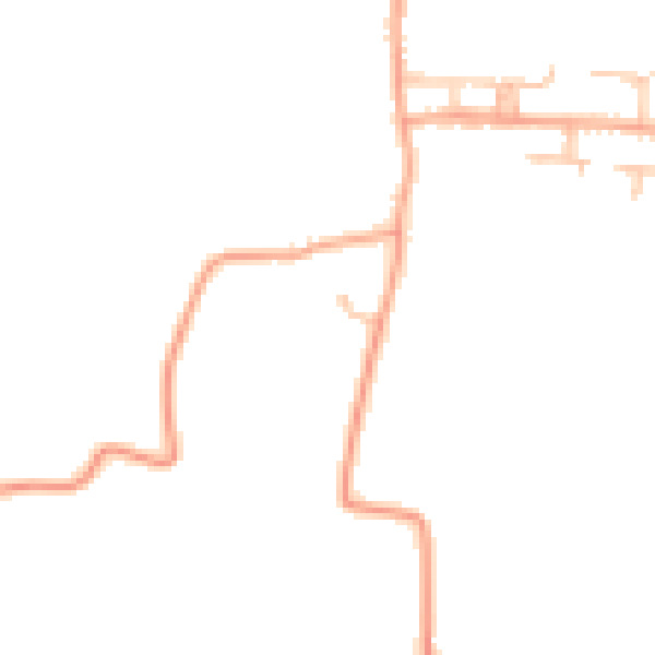 Daytime road noise heatmap for WR7 4DS