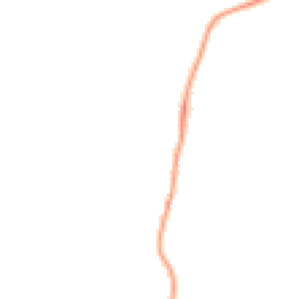 Night-time road noise heatmap for WR7 4EG