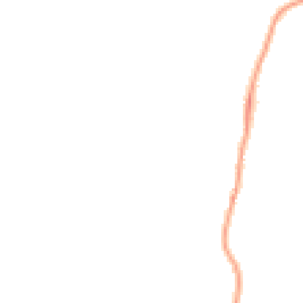 Night-time road noise heatmap for WR7 4FF