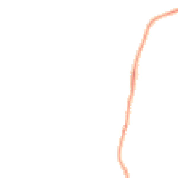 Night-time road noise heatmap for WR7 4HB