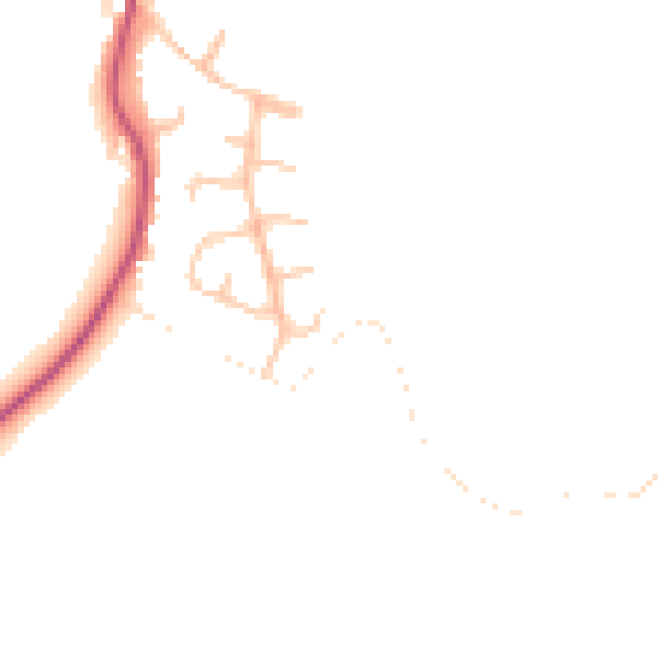 Daytime road noise heatmap for WR7 4JD