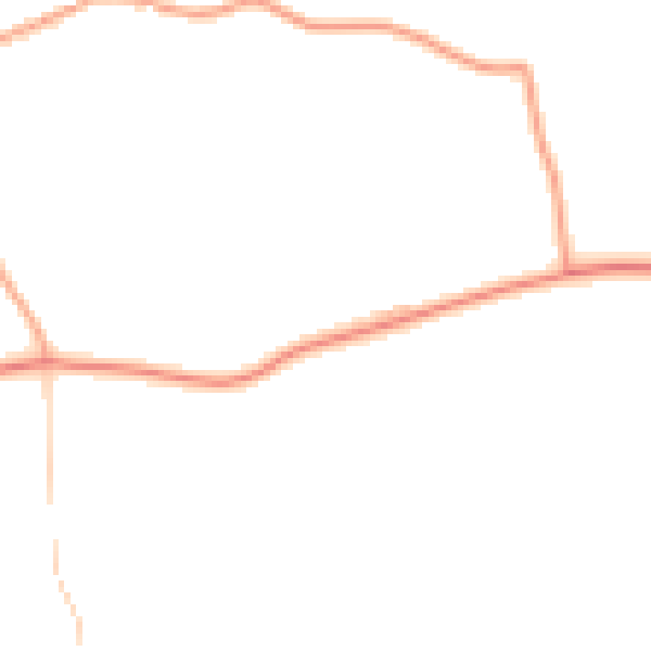 Daytime road noise heatmap for WR7 4LX
