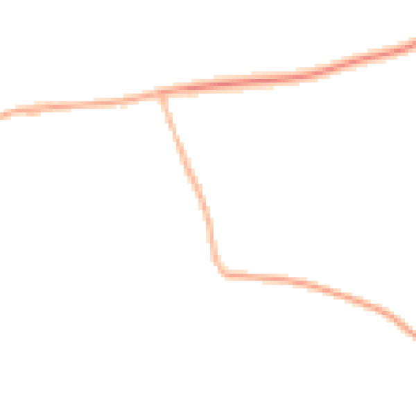 Night-time road noise heatmap for WR7 4NR