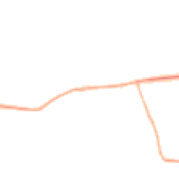 Night-time road noise heatmap for WR7 4NW