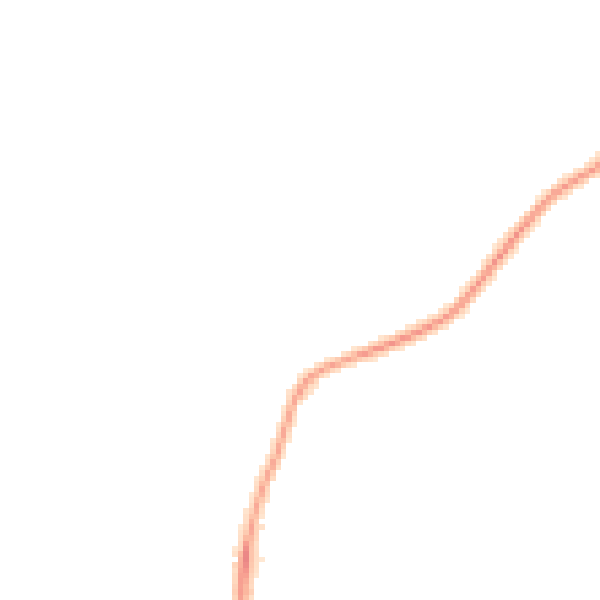 Night-time road noise heatmap for WR7 4PX
