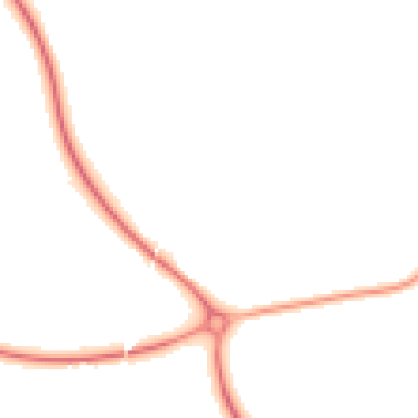 Night-time road noise heatmap for WR7 4QB
