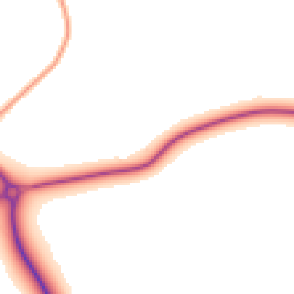 Daytime road noise heatmap for WR7 4QD