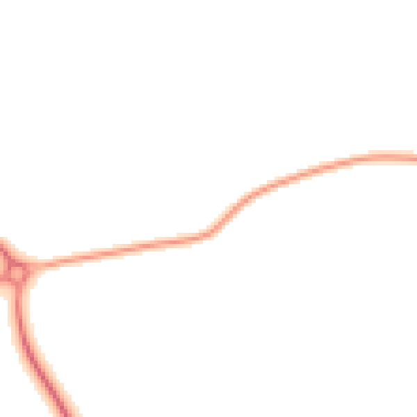 Night-time road noise heatmap for WR7 4QD