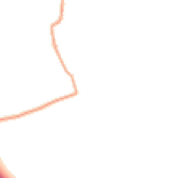 Daytime road noise heatmap for WR7 4QJ