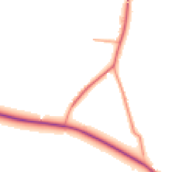 Daytime road noise heatmap for WR7 4RW