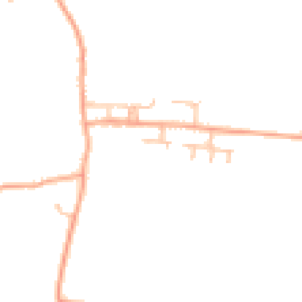 Daytime road noise heatmap for WR7 4SD