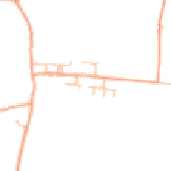 Daytime road noise heatmap for WR7 4SF