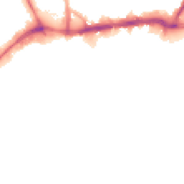 Night-time road noise heatmap for WS1 1NJ