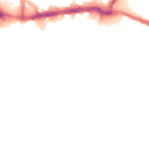 Night-time road noise heatmap for WS1 1QF