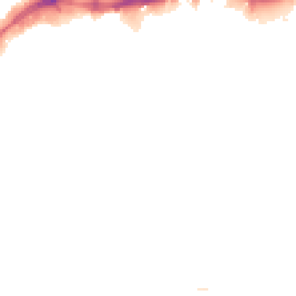 Night-time road noise heatmap for WS1 1RE