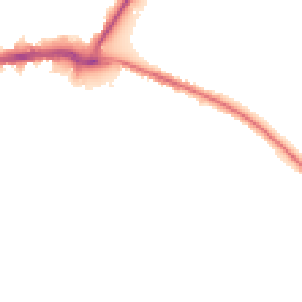 Night-time road noise heatmap for WS1 2AX