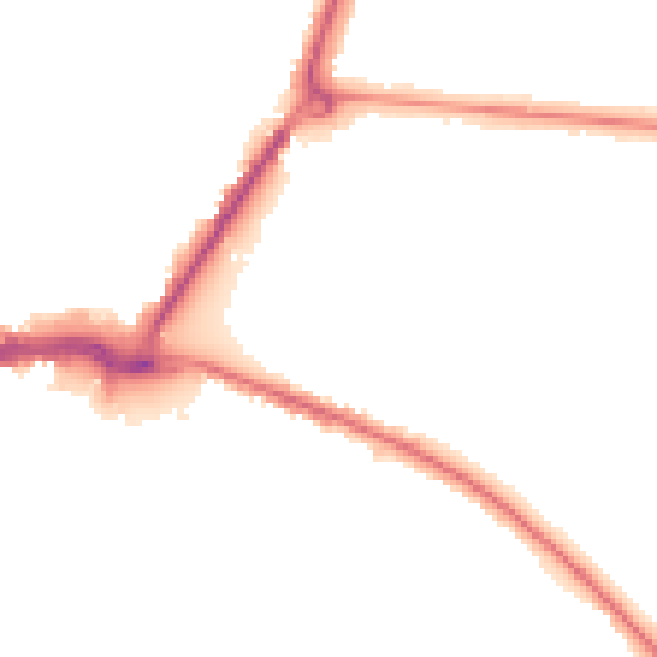 Night-time road noise heatmap for WS1 2QH