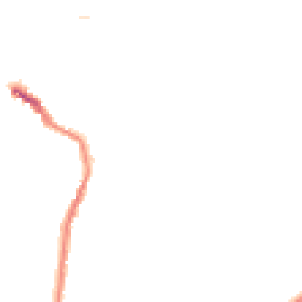 Night-time road noise heatmap for WS1 3EN
