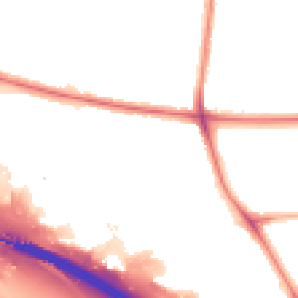 Night-time road noise heatmap for WS1 4DX