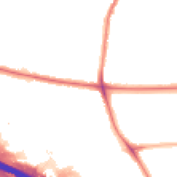Night-time road noise heatmap for WS1 4EB