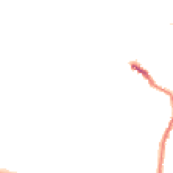 Night-time road noise heatmap for WS1 4HG