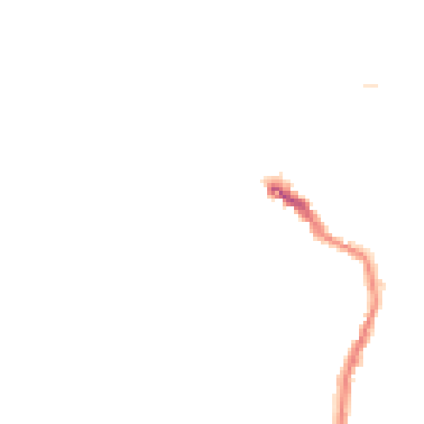 Night-time road noise heatmap for WS1 4HN