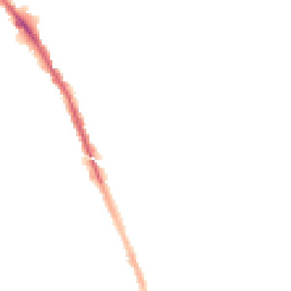 Night-time road noise heatmap for WS3 1AG