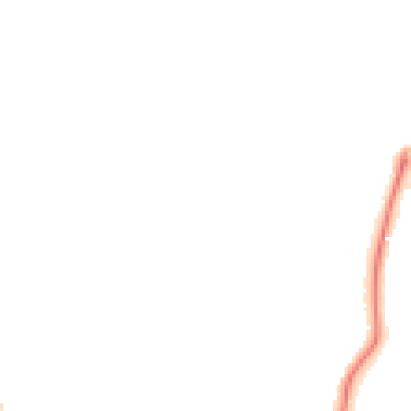 Night-time road noise heatmap for WS3 1AT
