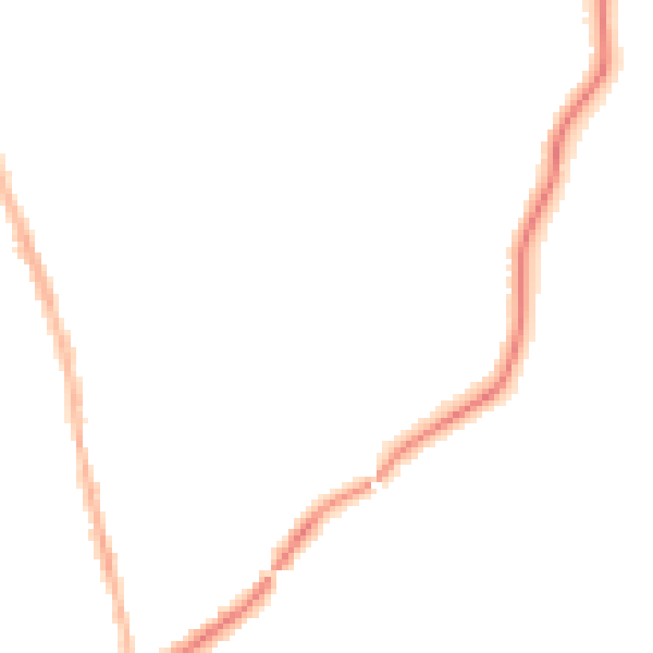 Night-time road noise heatmap for WS3 1QB