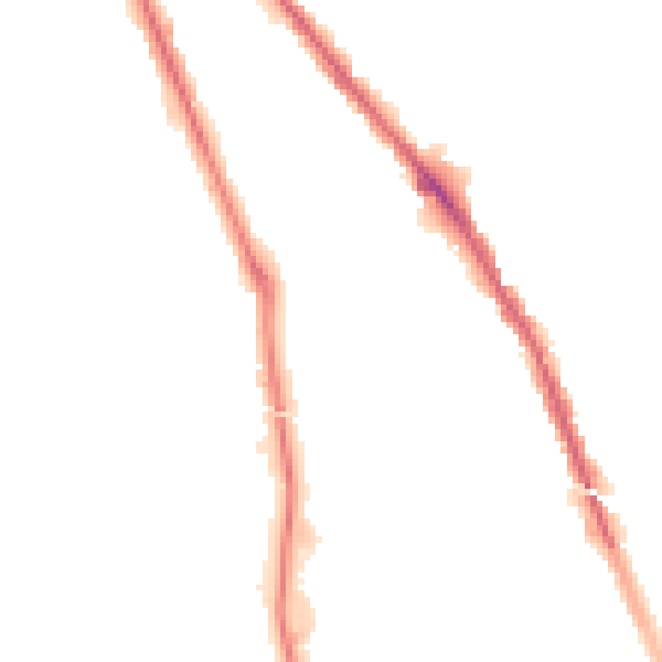 Night-time road noise heatmap for WS3 2AG