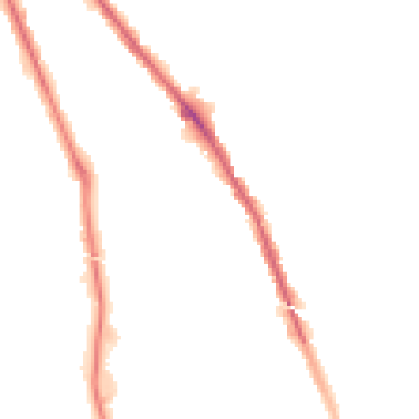 Night-time road noise heatmap for WS3 2AT