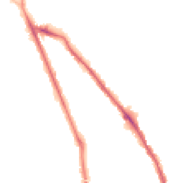 Night-time road noise heatmap for WS3 2BP