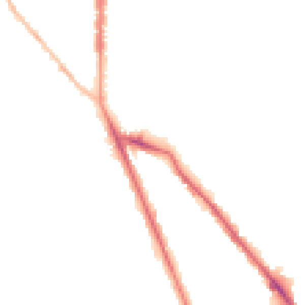 Night-time road noise heatmap for WS3 2DF
