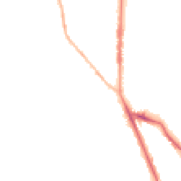 Night-time road noise heatmap for WS3 2PD