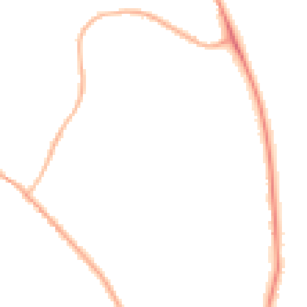 Night-time road noise heatmap for WS3 3TR