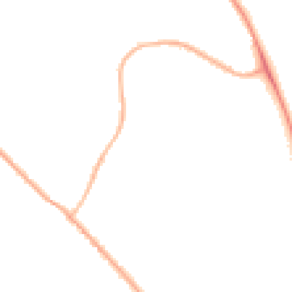 Night-time road noise heatmap for WS3 3TU
