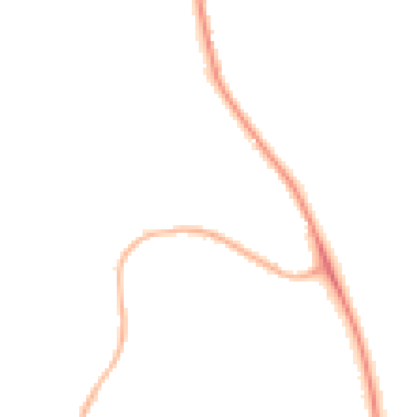 Night-time road noise heatmap for WS3 3XA