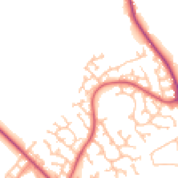 Daytime road noise heatmap for WS3 3XS
