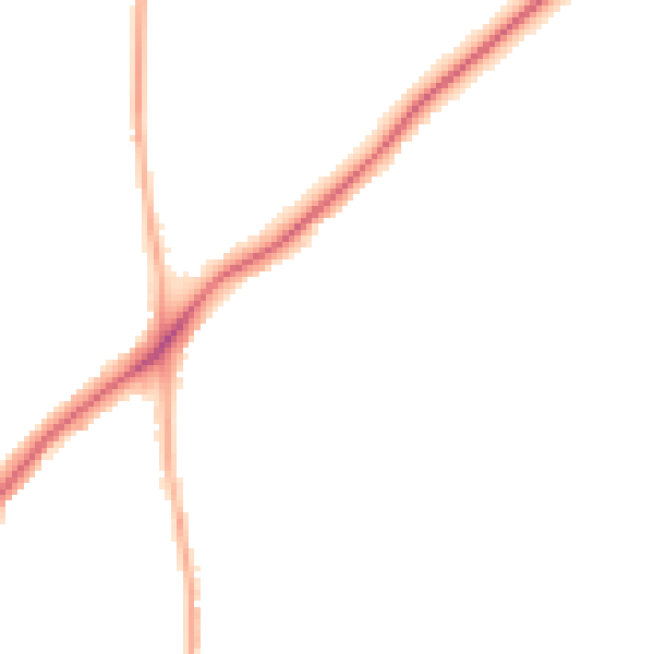 Night-time road noise heatmap for WS3 4HB