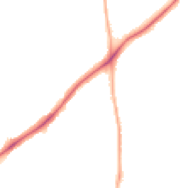 Night-time road noise heatmap for WS3 4PB