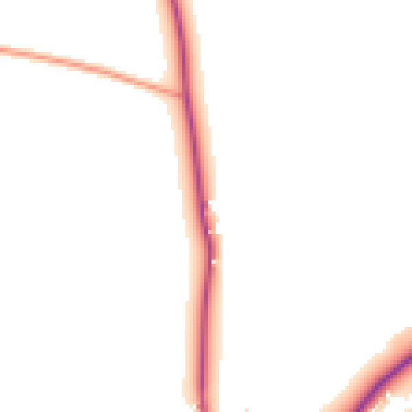 Daytime road noise heatmap for WS3 5AT