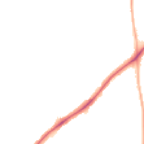 Night-time road noise heatmap for WS3 5DE