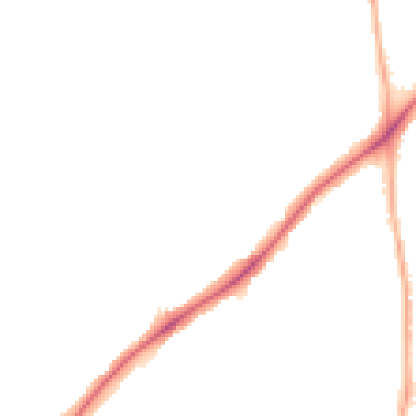 Night-time road noise heatmap for WS3 5DQ