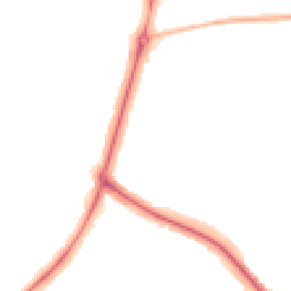 Night-time road noise heatmap for WS5 3AD