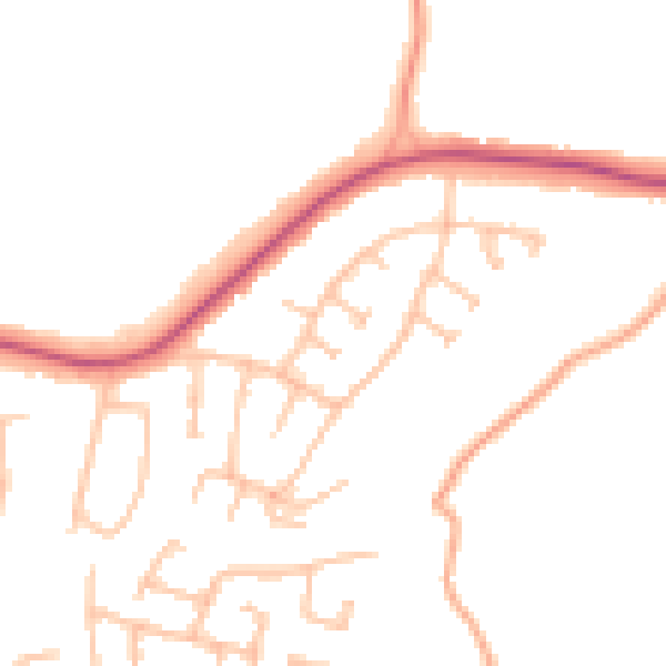 Daytime road noise heatmap for WS5 3DF