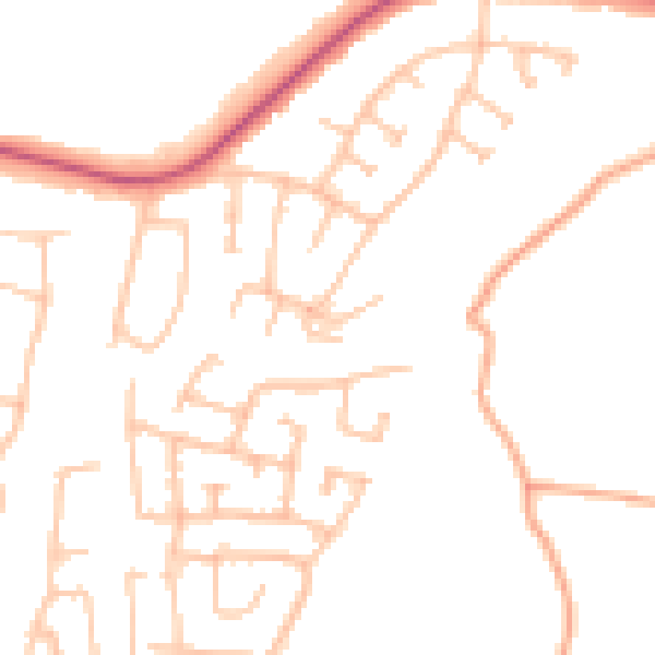 Daytime road noise heatmap for WS5 3DP