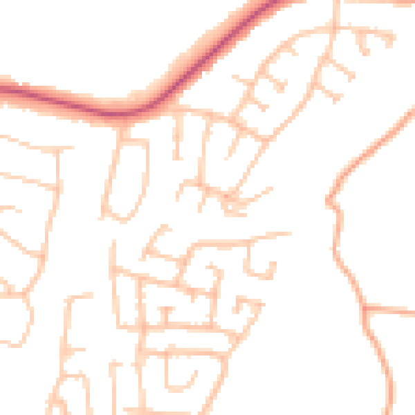 Daytime road noise heatmap for WS5 3DR